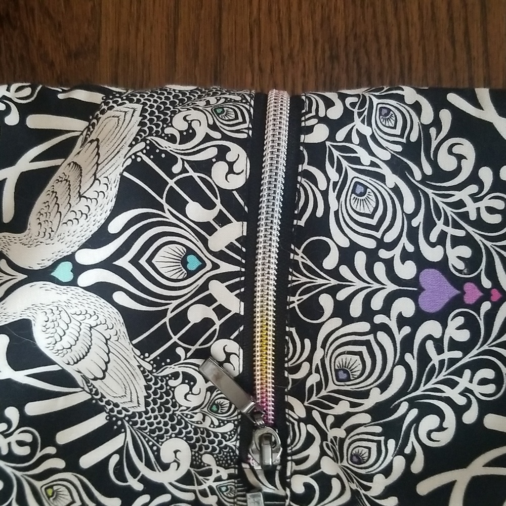Peacock pullstring backpack purse - Picture 5 of 6